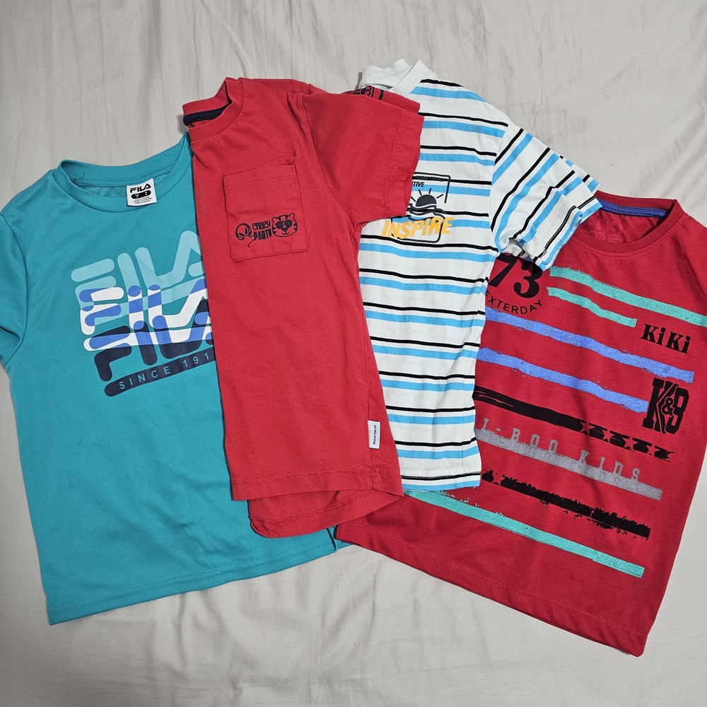 Bundle of 4 boy's T-shirts (7-8 years)